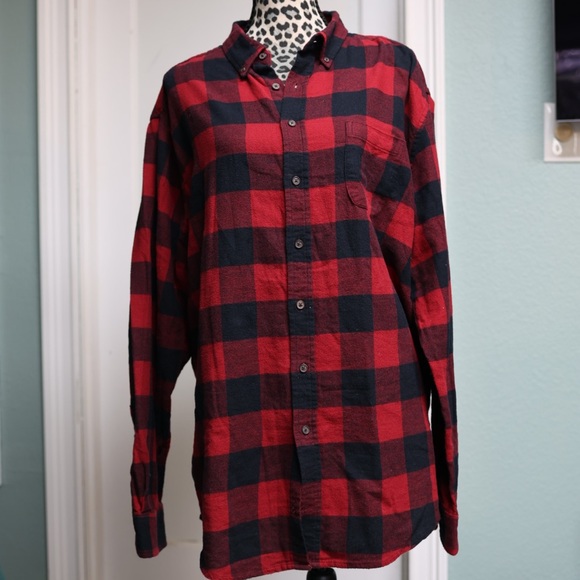 Croft & Barrow - Buffalo Check Flannel - Picture 1 of 9